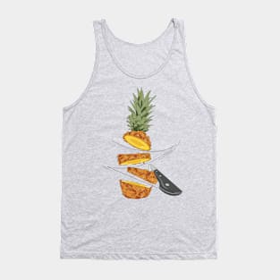 Slicing Pineapple Tank Top